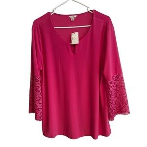 𝅺est. 1946 hot pink top